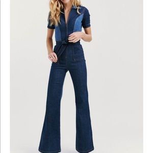 Blue Jean Baby Denim Jumpsuit
